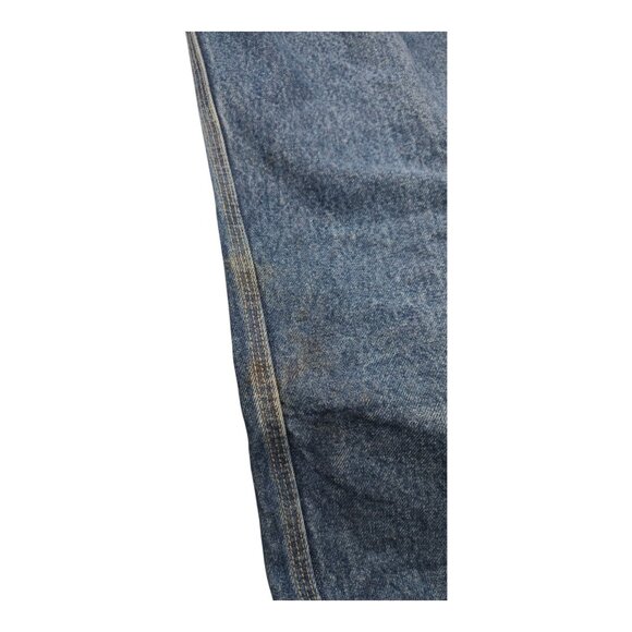 Carhartt Jeans Men 40x32 Blue Flame Resistant Utility Double Knee Gorpcore - Picture 10 of 16